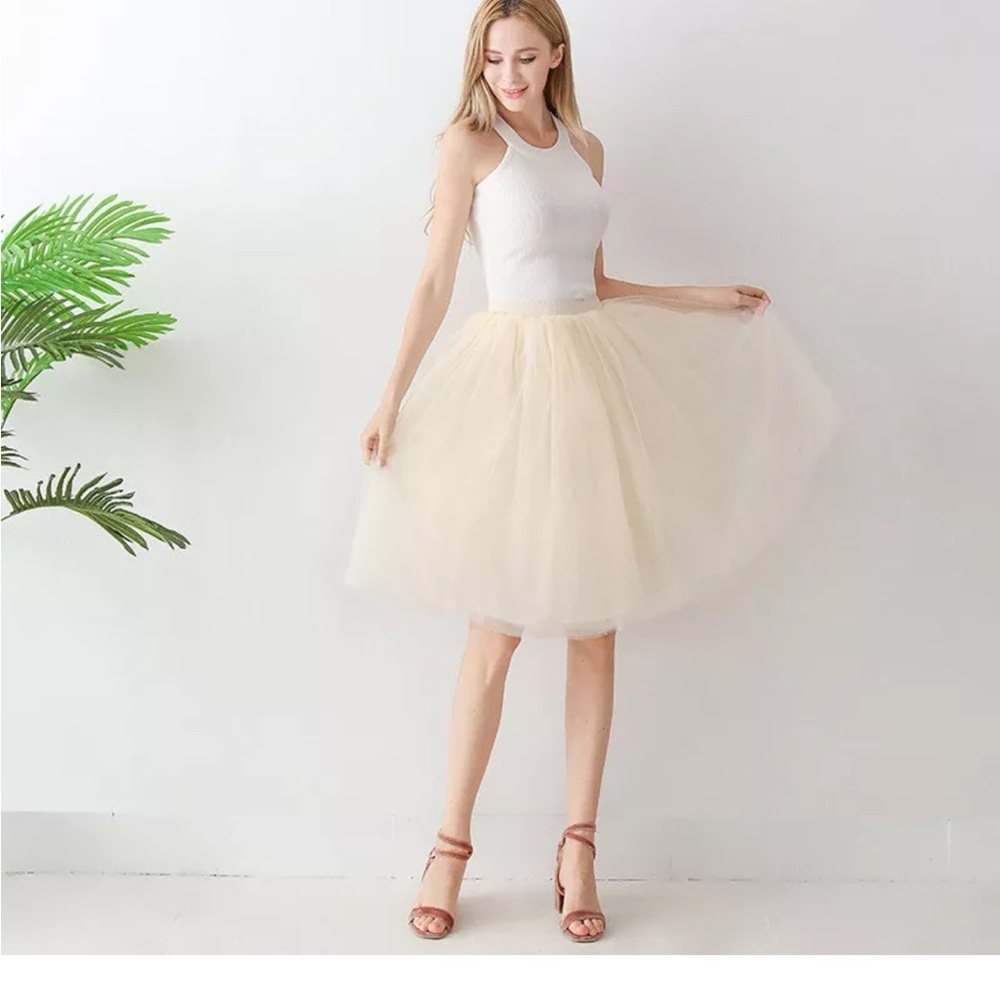 Tulle petticoat skirt.  Brand new.